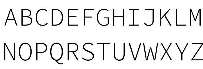 Code Pro Light Lowercase Font Free Download