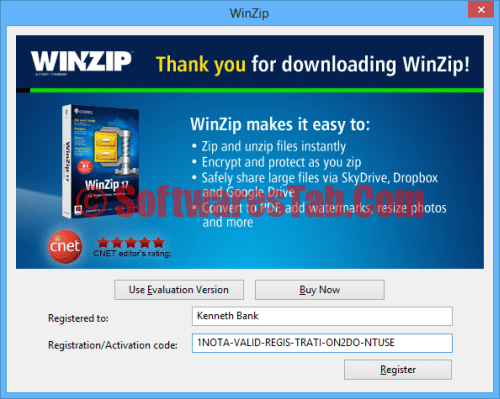 winzip 16 activation code free download